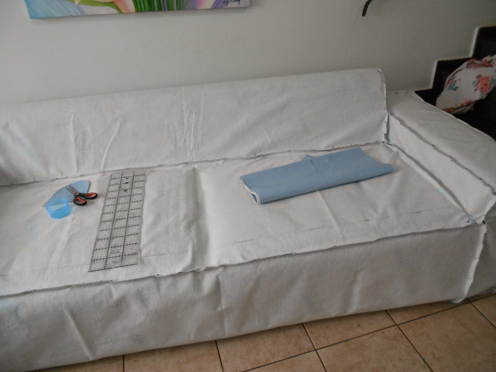 Venha para a minha sala ! Renovando a sala com uma capa