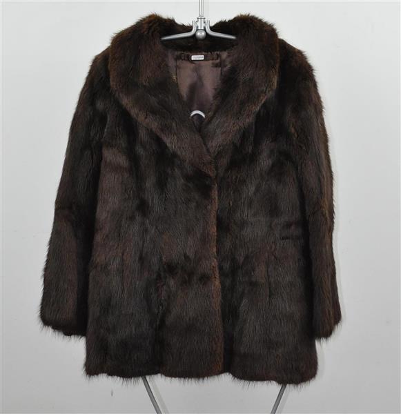 I wish I Wish Casaco Curto de PELE de VISON