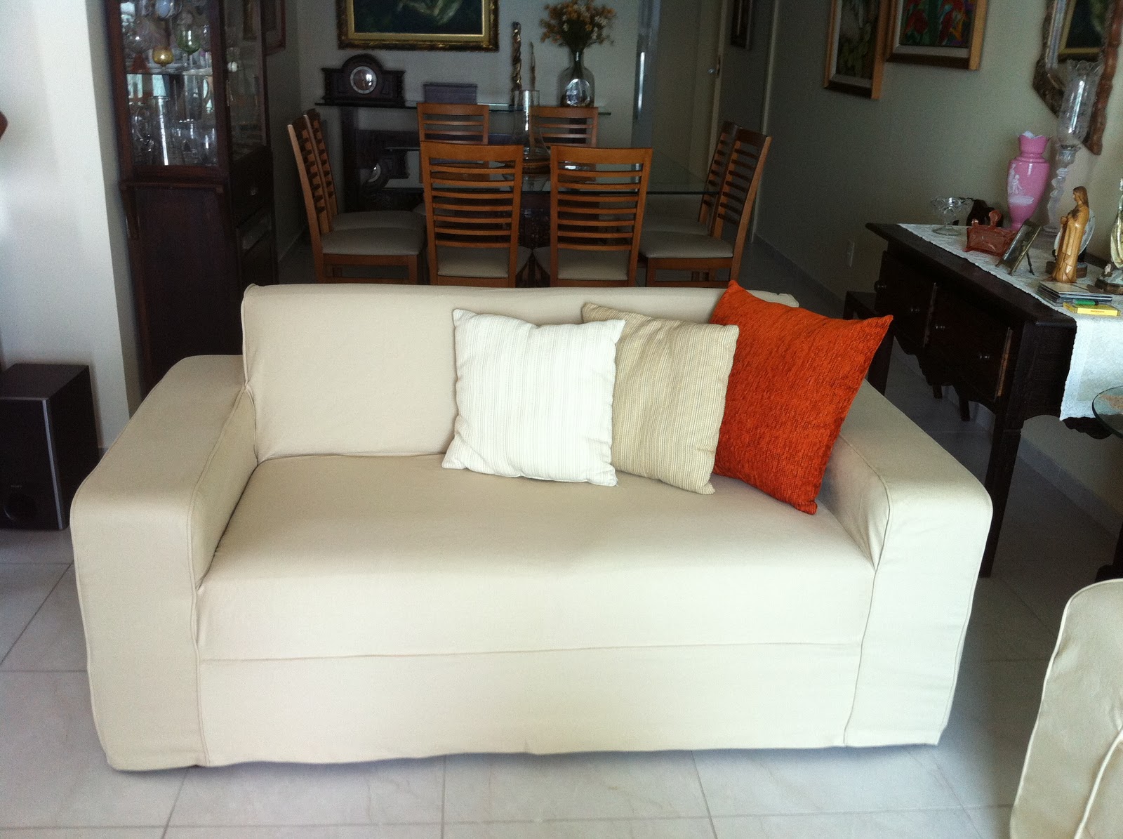 Tok de Requinte Capas para sofás de 3 e 4 lugares