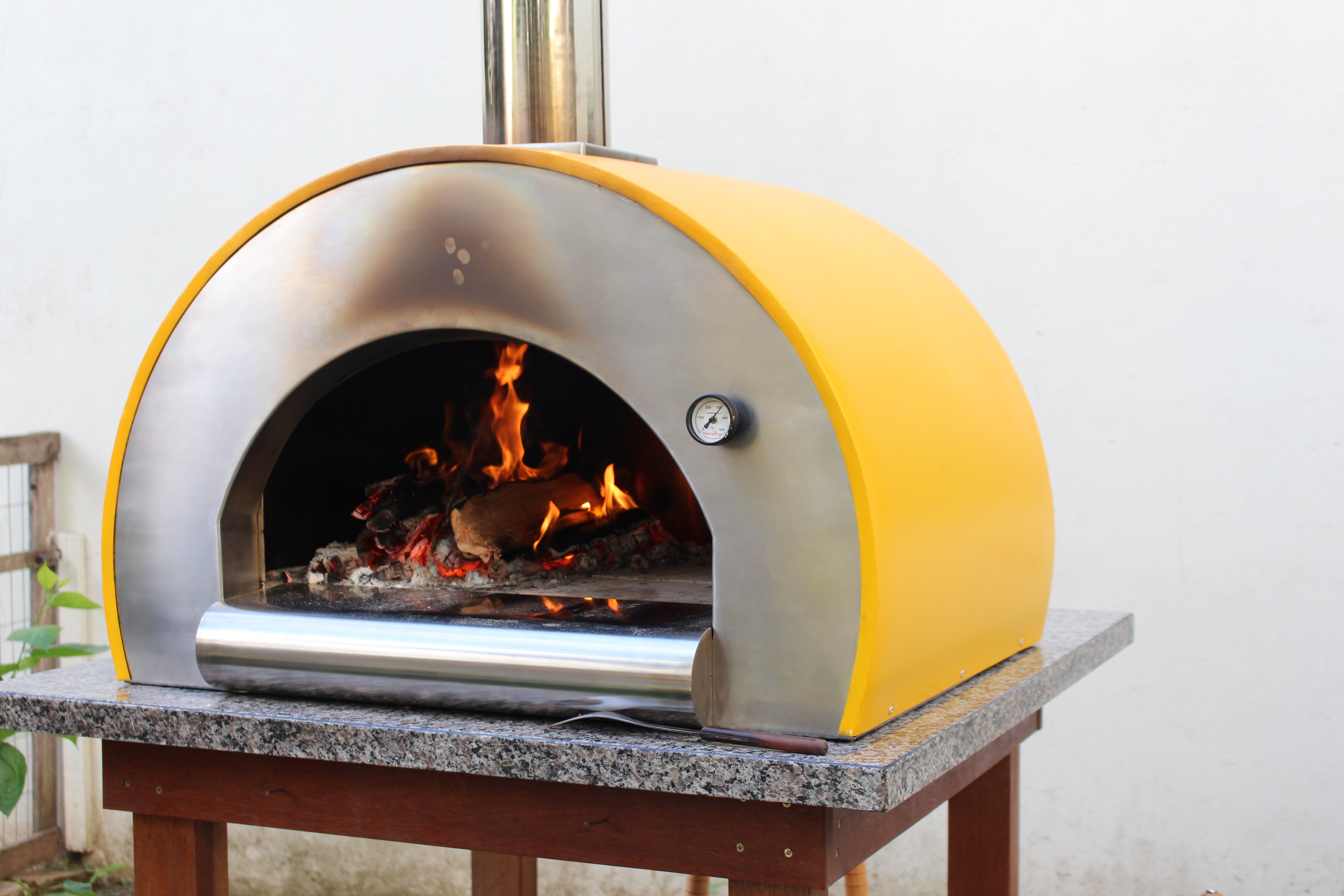 Forno A Lenha Forno Inox Brasil
