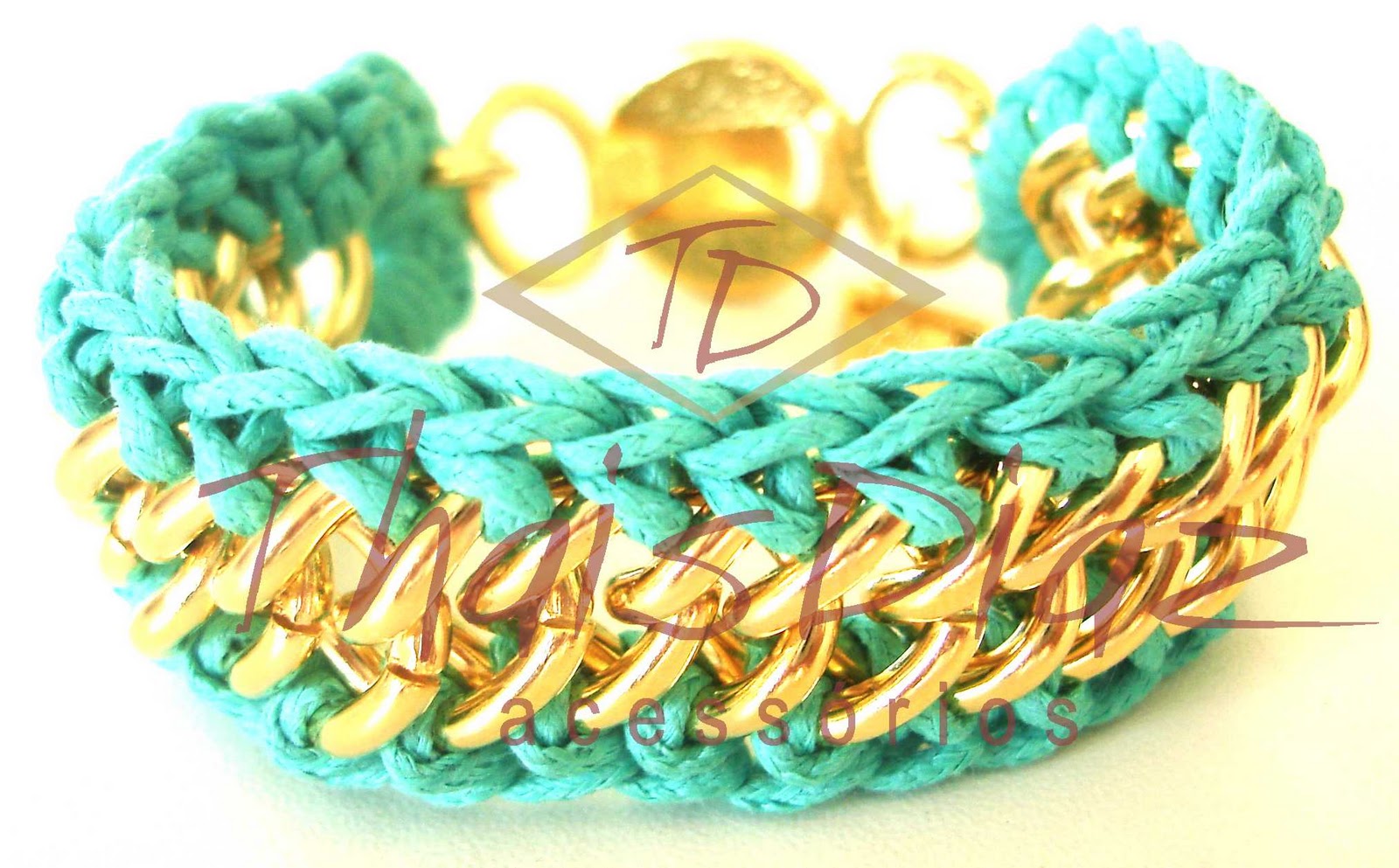 ARIANE ACESSÓRIOS A SUA PULSEIRA DE CROCHÊ!!