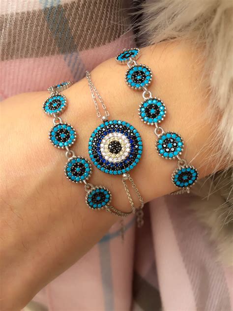 Comprar Pulseira Swarovski Olho Grego Barato&nbsp;Preço