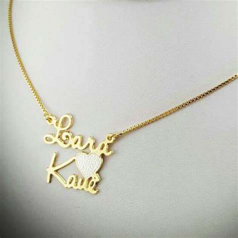 Comprar Colar Personalizado Com O Nome Barato&nbsp;Preço