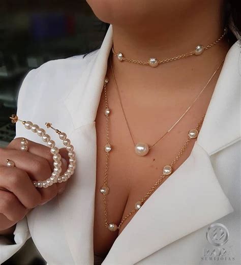 Comprar Colar Tipo Perola Barato&nbsp;Preço