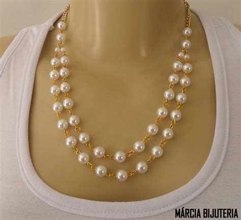 Comprar Colar De Perola Gosta De Sol Barato&nbsp;Preço