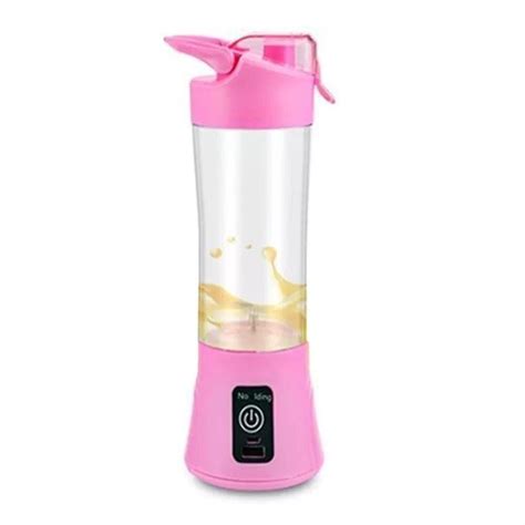Comprar Mini Liquidificador Portátil Rosa Barato&nbsp;Preço