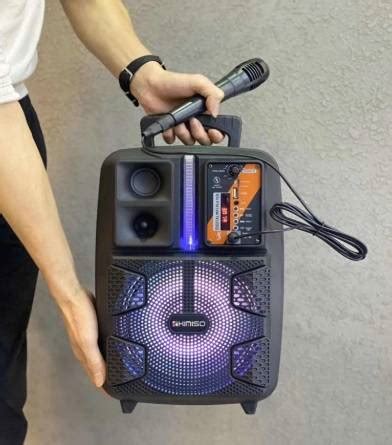 Comprar Coluna De Som Portatil Com Microfone Barato&nbsp;Preço