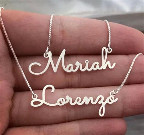 Comprar Colar Personalizado Em Prata Barato&nbsp;Preço