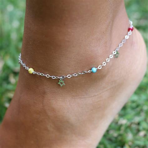 Comprar Pulseira No Tornozelo Ingles Barato&nbsp;Preço