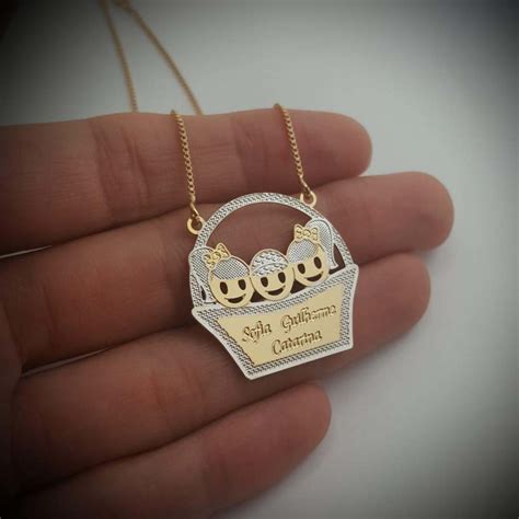 Comprar Colar Personalizado Com Nome Dos Filhos Barato&nbsp;Preço